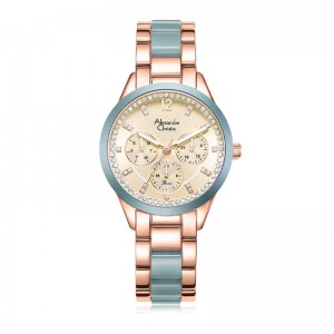 Alexandre Christie AC 2B01 Rosegold Green BFBRGGRDR
